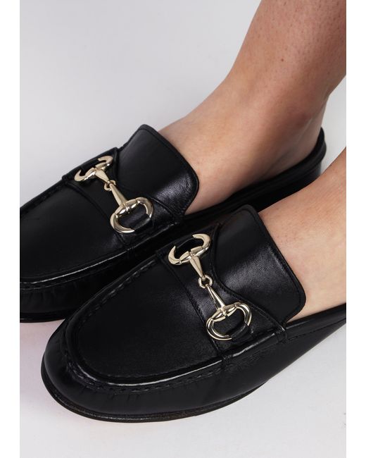 Daniel White Pule Backless Mule Loafers