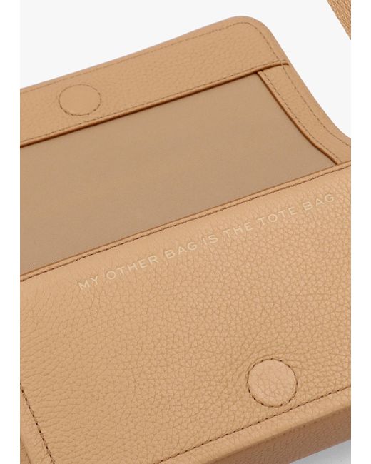 Marc Jacobs Natural The Leather Mini Camel Cross-body Bag