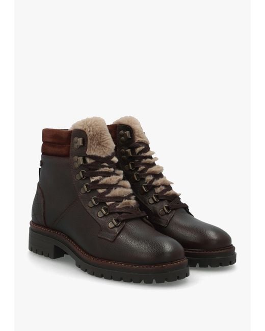 Barbour Black Bamburgh Hiker Boots