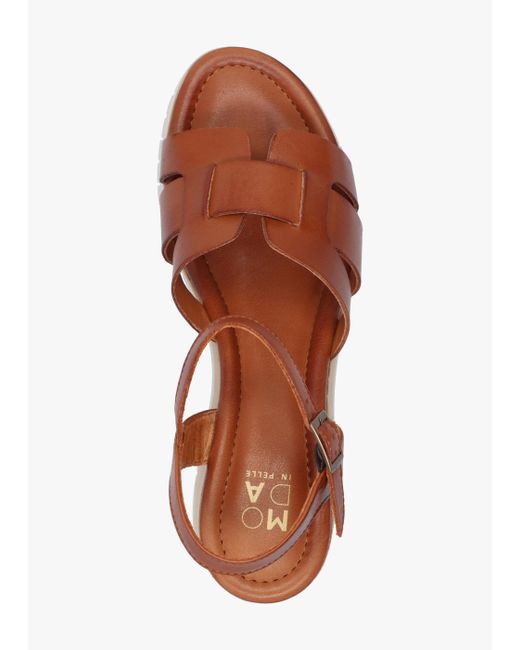 Moda In Pelle Brown Moda