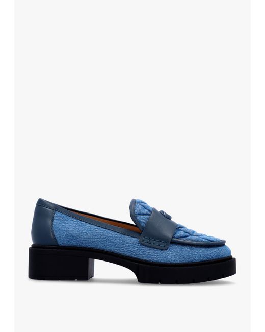 COACH Blue Denim Shoes