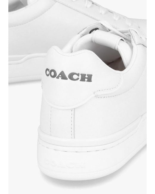 COACH White Non Tech Athletic Lowline Low Top Sneaker
