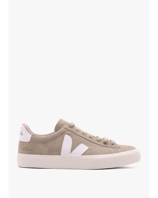 Veja Multicolor Campo Suede Dune White Trainers