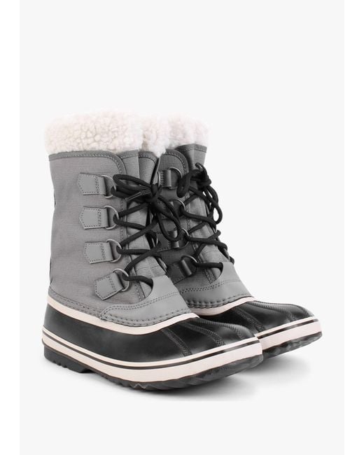 Sorel Winter Carnival Quarry Black Boots