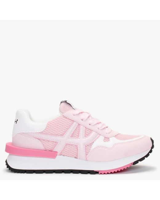 Ash Pink Thunder Crystal Rose White Chunky Trainers