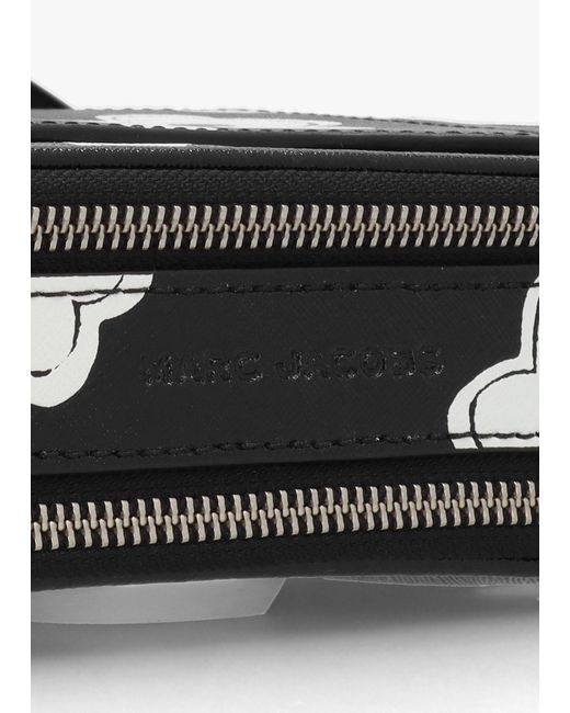 Marc Jacobs White The Daisy Snapshot Leather Camera Bag