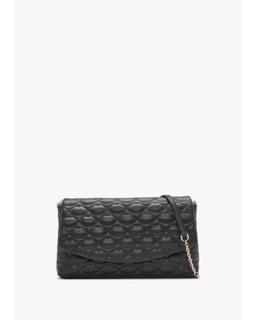 Lulu guinness best sale quilted lips bag