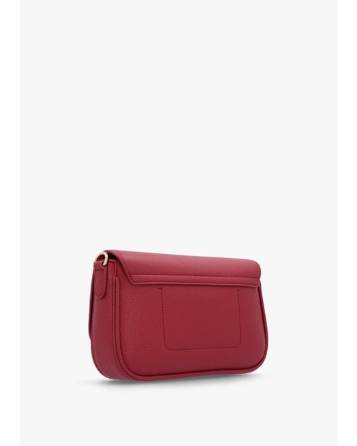 Emporio Armani Red Vino Tempesta Cross-body Bag