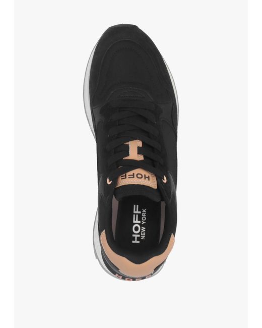 HOFF Black New York Multicoloured Suede Trainers