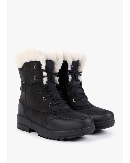 Sorel Torino Ii Black Sea Salt Leather Parc Boots