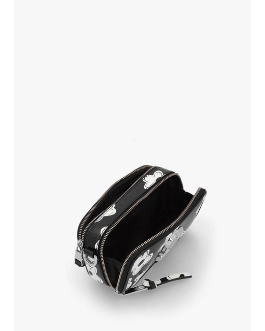 Marc Jacobs White The Daisy Snapshot Leather Camera Bag