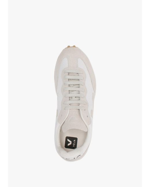 Veja White Rio Branco Perre Natural Suede & Mesh Trainers