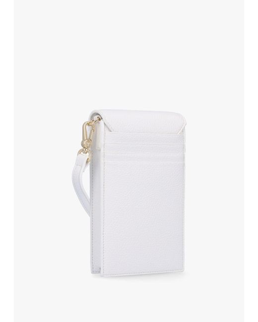 Vivienne Westwood Vegan White Light Gold Phone Bag