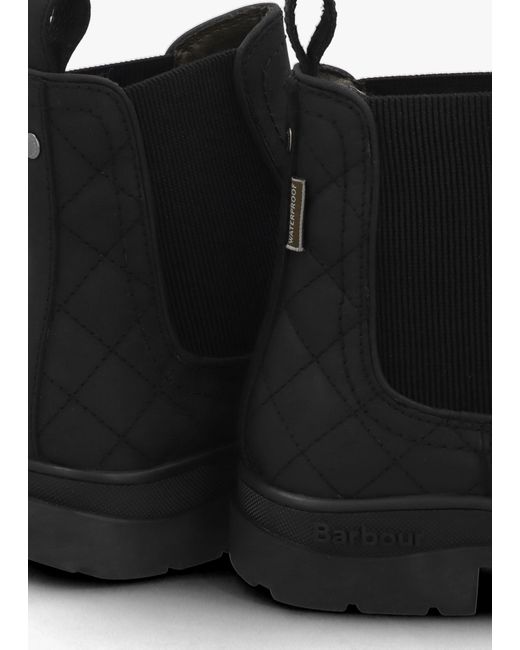 Barbour Black Amble Chelsea Boots