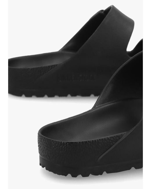 Birkenstock Black Arizona Eva Two Bar Mules , Patent