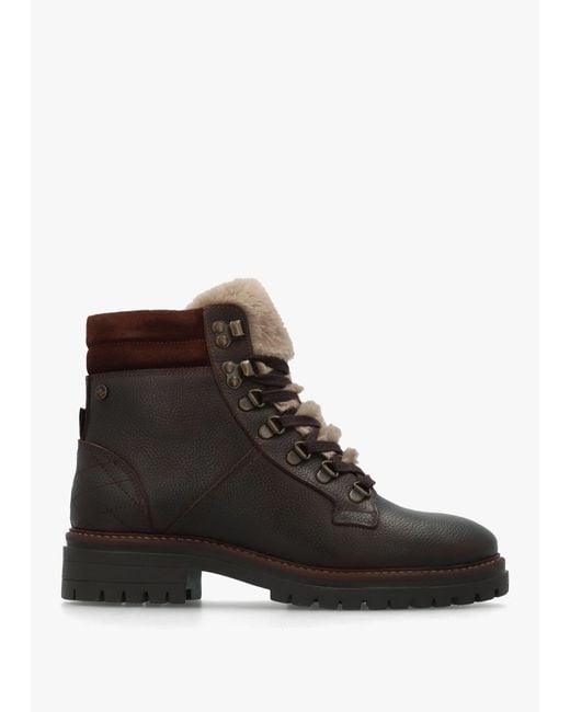 Barbour Black Bamburgh Hiker Boots