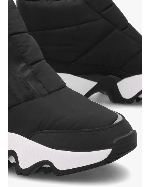Sorel Black Kinetic Impact Puffy Waterproof Noir Trainers