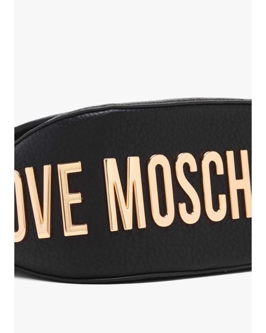 Love Moschino Black Giant Nero Chain Strap Bag