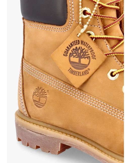 Timberland Brown Premium 6 Inch Waterproof Boots
