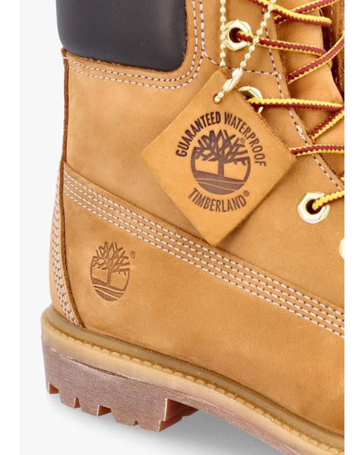 Timberland Brown Premium 6 Inch Waterproof Boots