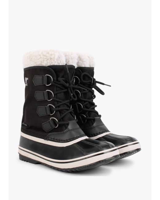 Sorel Winter Carnival Black Stone Boots