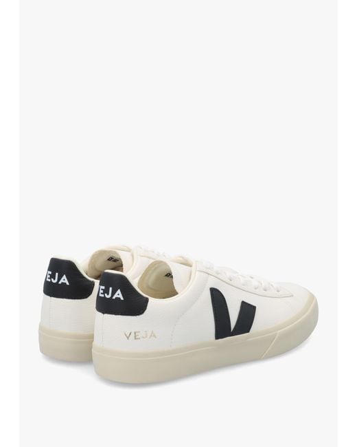 Veja White Campo Chromefree Leather Extra Trainers