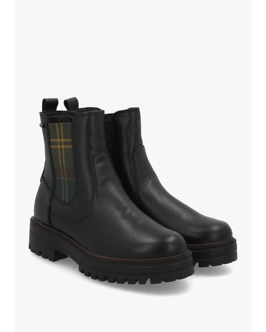 Barbour Black Amberley Waterproof Chelsea Boots
