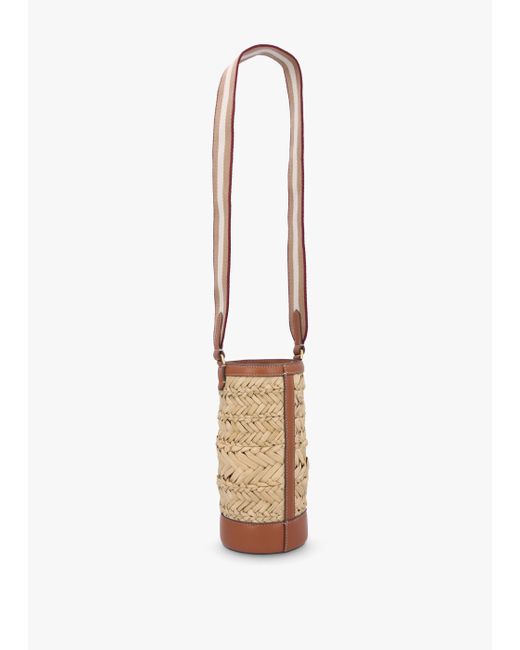 Anya Hindmarch Eyes Seagrass Natural Wine Bottle Holder
