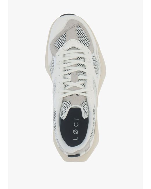 Loci White Vølt Trainers