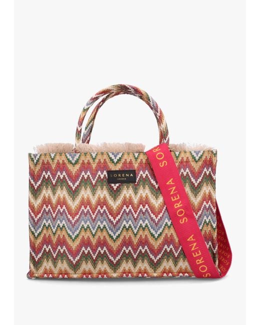 Sorena One-of-a-kind Citrus Multicoloured Tote Bag
