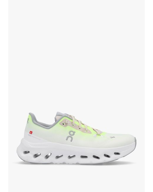 On Shoes White Women's Cloudtilt Lime Ivory Trainers