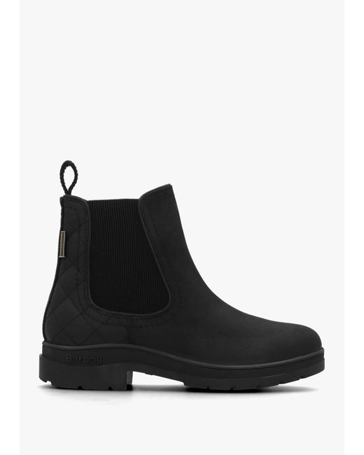 Barbour Black Amble Chelsea Boots