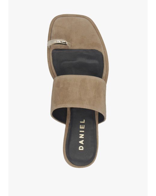 Daniel White Eloop Ring Toe Post Flat Sandals