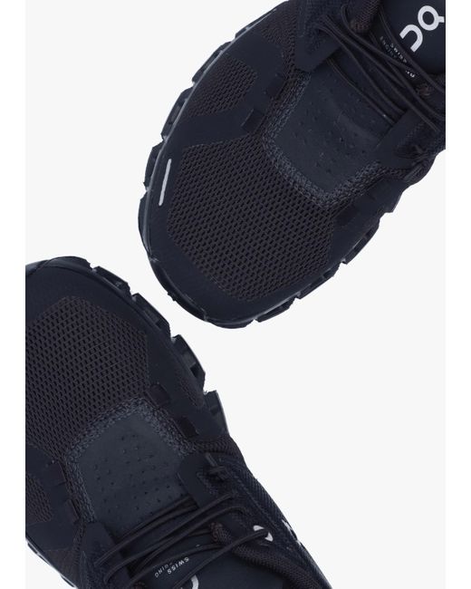 On Shoes Cloud 5 All Black Trainers In Blue Lyst
