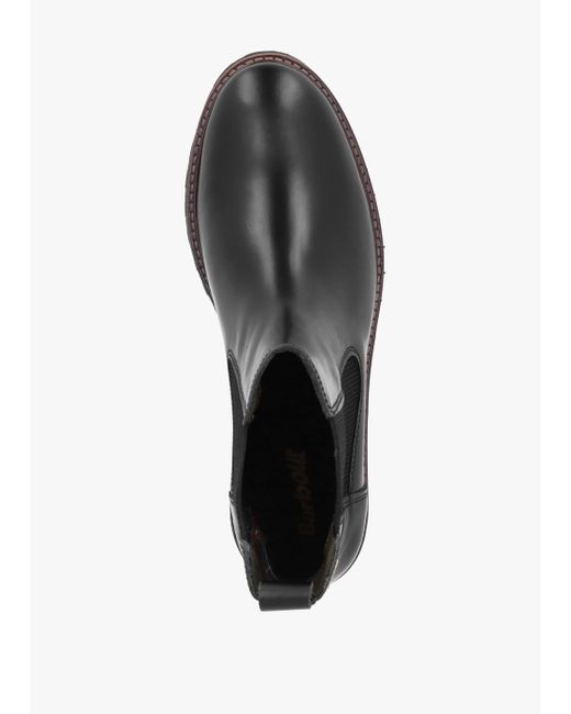 Barbour Black Harmby Chelsea Boots