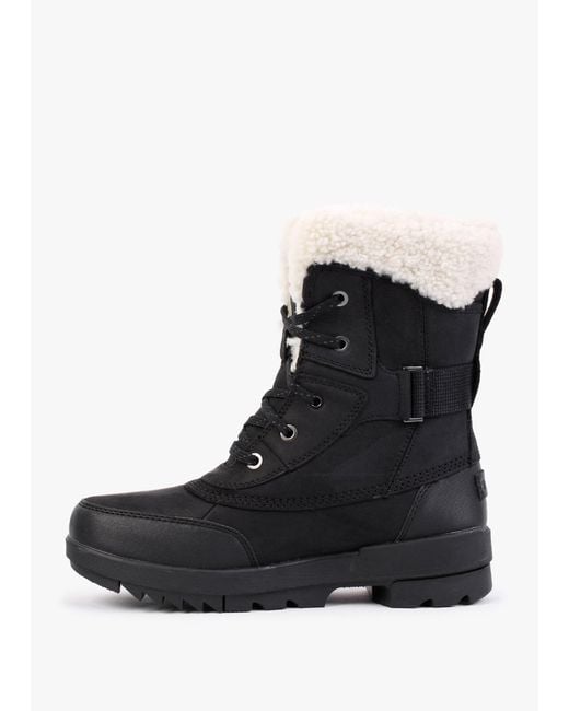 Sorel Torino Ii Black Sea Salt Leather Parc Boots