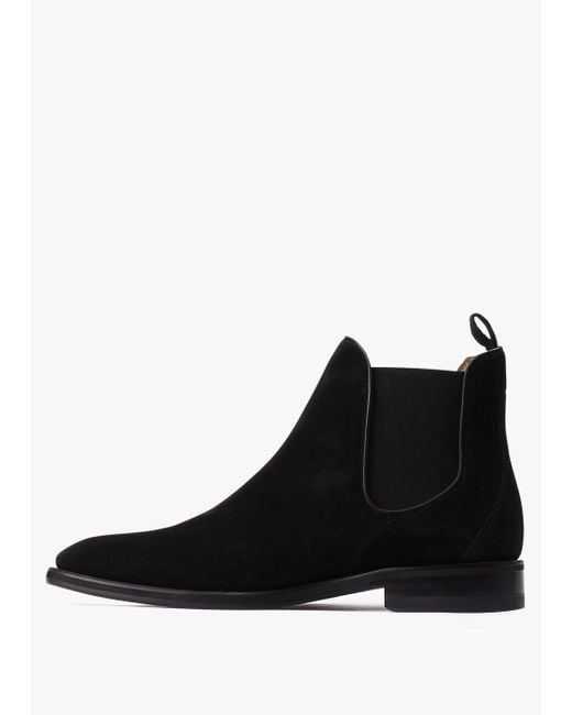 Oliver Sweeney Men's Allegro Black Suede Chelsea Boots for men