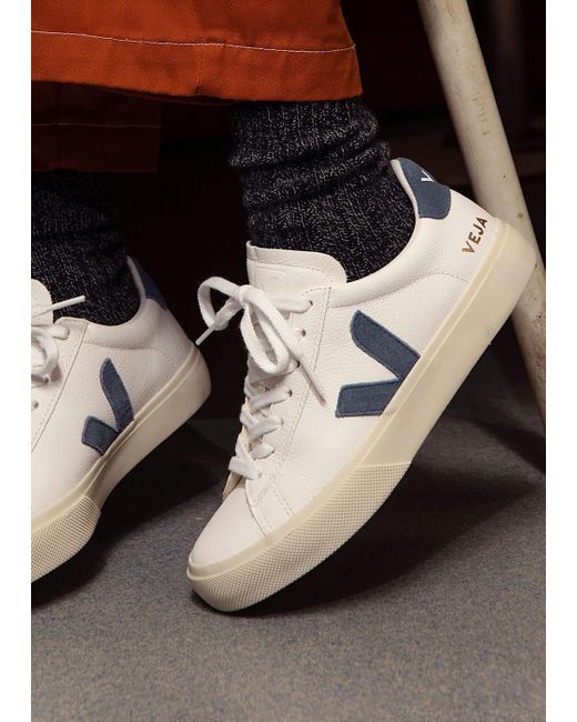 Veja White Campo Chomefree for men