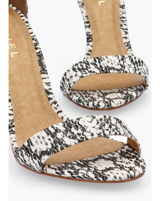 Daniel White Carely Leather Stiletto Heel Sandals