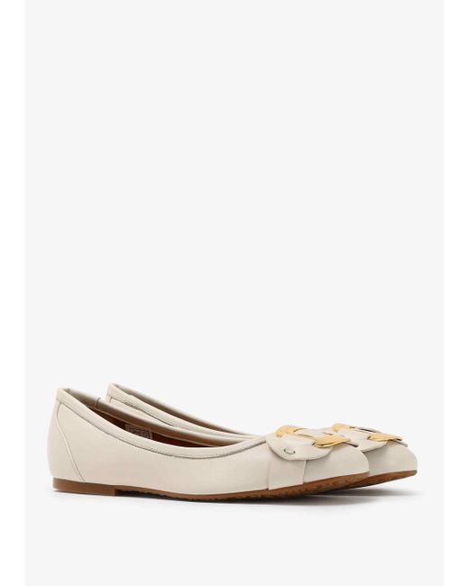 See By Chloé White Chany Ballet Flats