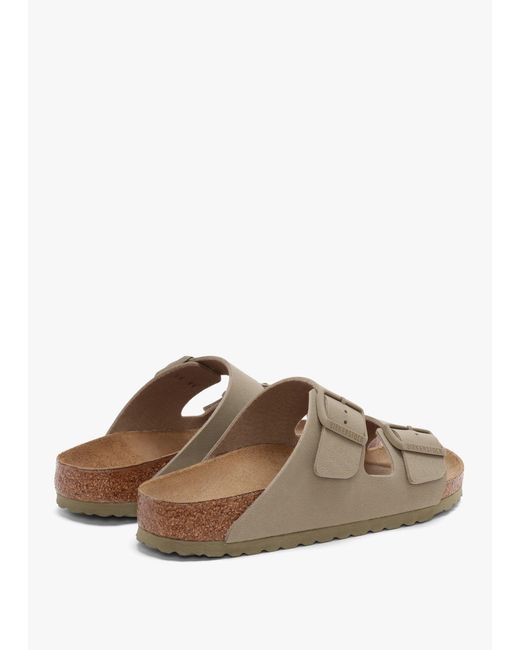 Birkenstock Multicolor Arizona Birko-flor Faded Khaki Two Bar Mules