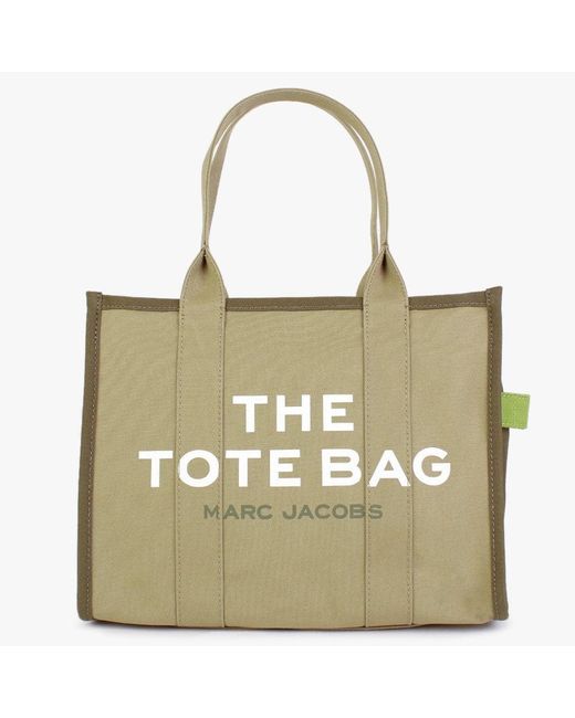 Marc Jacobs The Colorblock Large Slate Green Multi Tote Bag in Metallic ...
