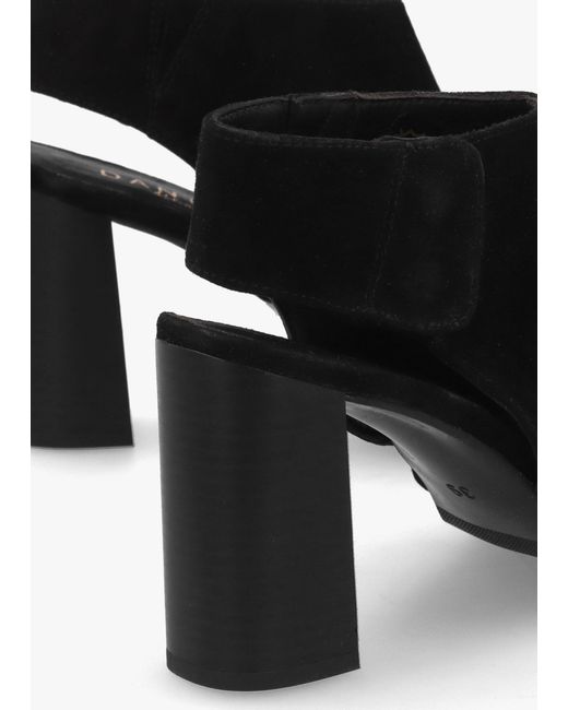 Daniel Black Moochy Ruched Block Heel Sandals