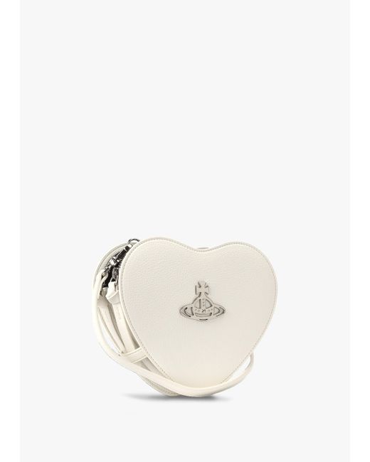 Vivienne Westwood Women's Louise Heart Cross Body Bag in White Lyst