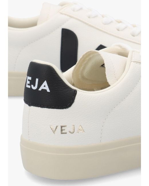 Veja White Campo Chromefree Leather Extra Trainers