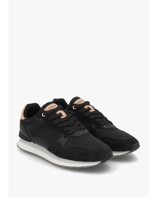 HOFF Black New York Multicoloured Suede Trainers