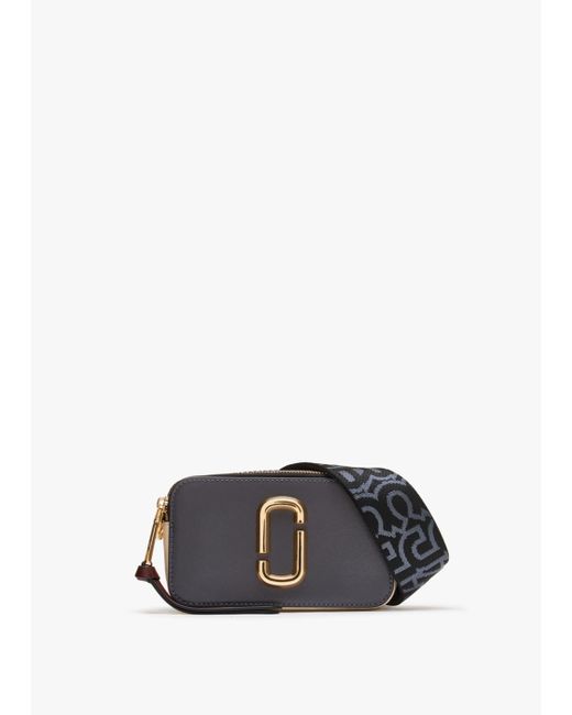 Marc Jacobs Black The Snapshot Shadow Multi Leather Camera Bag