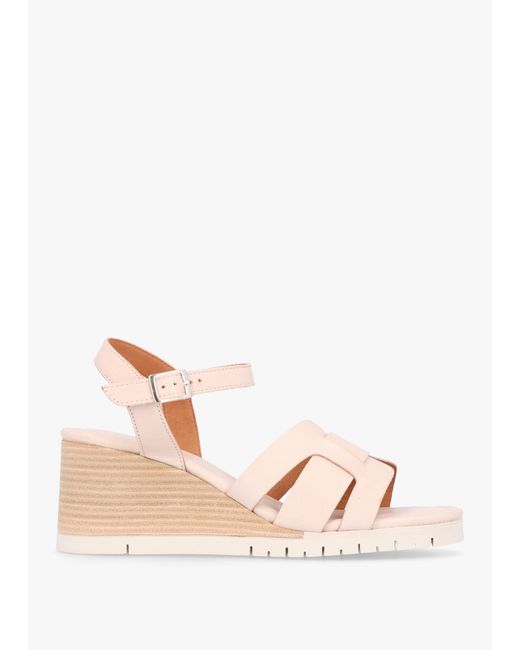 Moda In Pelle Natural Pedie Off Wedge Sandals