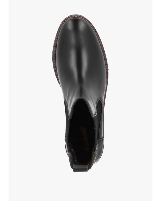 Barbour Black Harmby Chelsea Boots