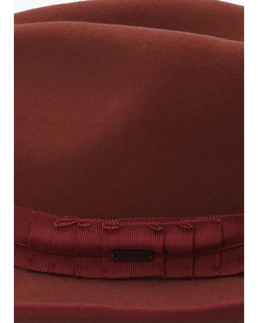Brixton Red Reno Henna Fedora